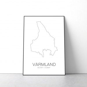 Värmland karta