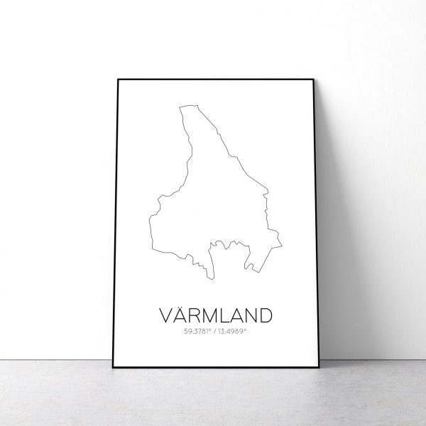 Värmland karta